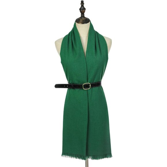 🆕 Women Green Wedding Evening Dress Pashmina Shawl Winter Foulard Femme Wraps - Picture 3 of 7